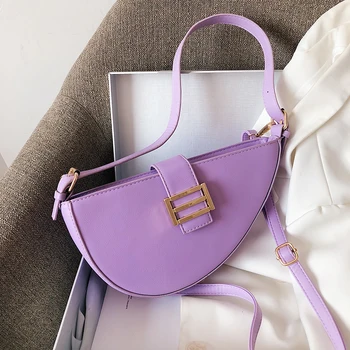 

PU Leather Crossbody Bags For Women 2020 High Capacity Shoulder Bag Fashionable Travel Casual Simple handbags Female Hand Bag