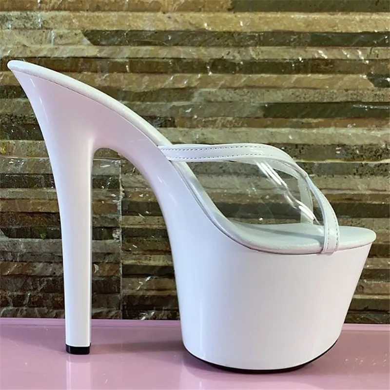 Sexy model banquet 17CM heels, nightclub pole dancing performance/model dancing shoes