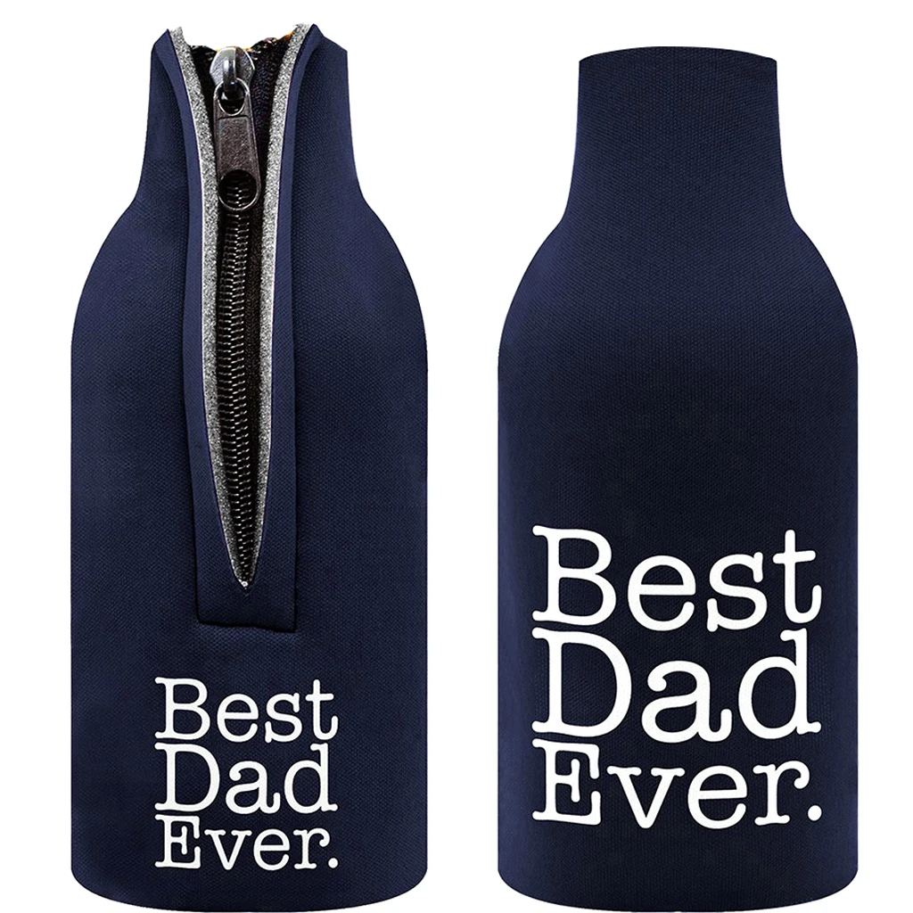 2x Wedding Party Neoprene Beer Bottle Holder Cooler Sleeve Drinking Cover Bag