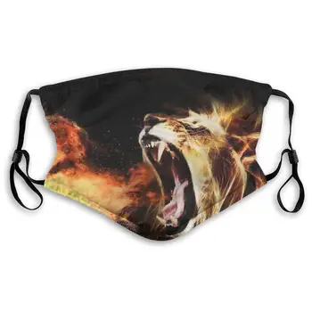 

Fillter Cloth for Women Roar Lion Adjustable Windproof Cloth Anti Dust Ear Loops for Running Double Protection