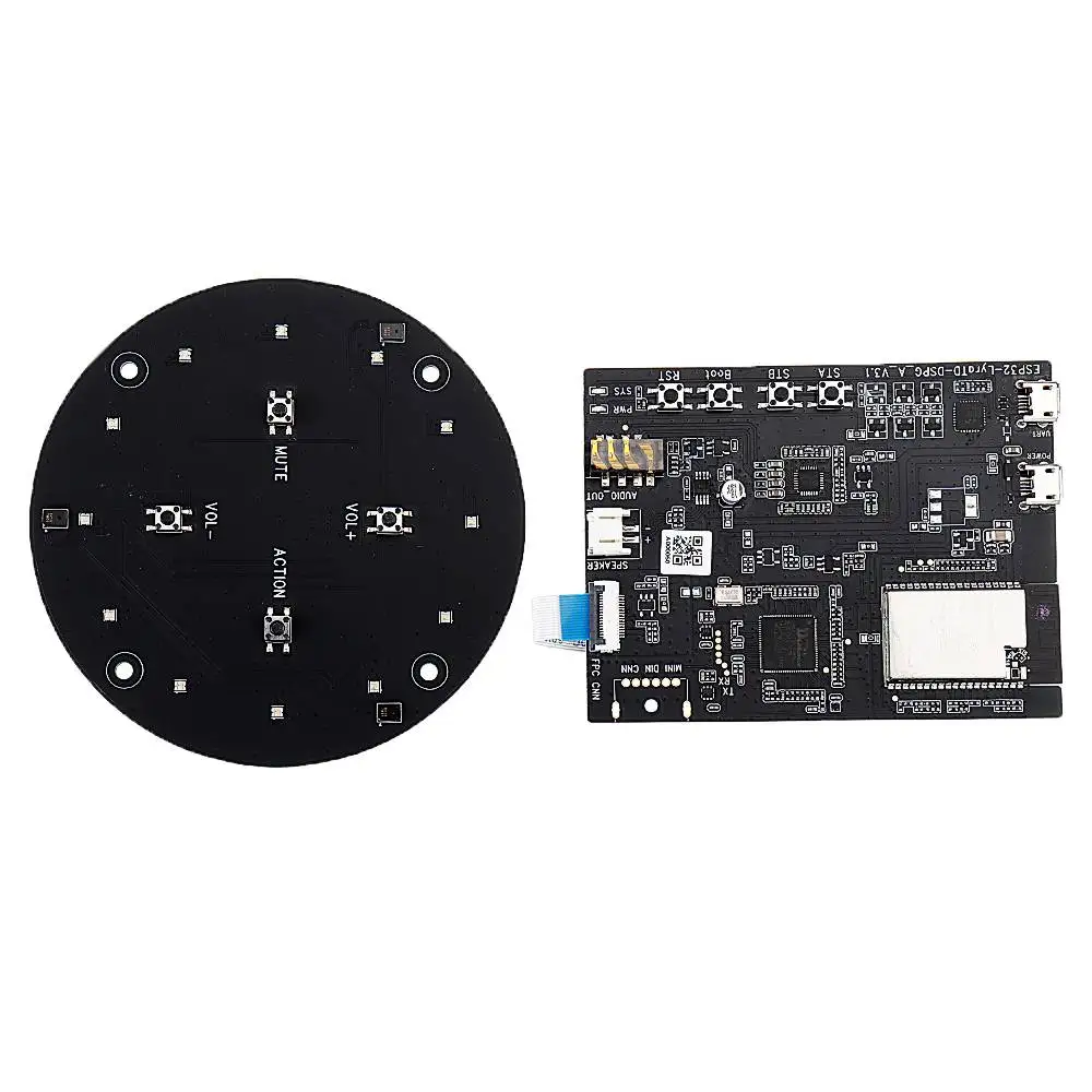 

NEW ESP32-LyraTD-DSPG Development Board USB DBMD5P DSP Support Voice Recognition and Wake-up Work with Alexa