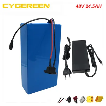 

48V 2000W 24.5AH lithium battery pack 1000W 48 V 25AH ebike battery Akku use INR18650 35E cell with 50A BMS 2A Charger