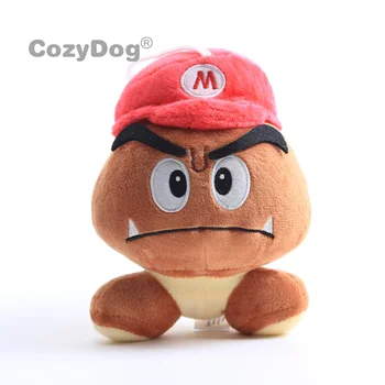 

16cm Mario Cosplay Poisonous Mushrooms Plush Toys High Quality Cartoon Anime Mario Mushrooms Toy Children Birthday Gift
