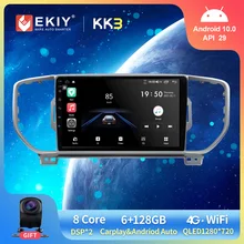EKIY Android 10 QLED 1280*720 Auto Radio Für Für Kia Sportage KX5 2016 2017 2018 Navigation GPS Multimedia audio Bluetooth-Player