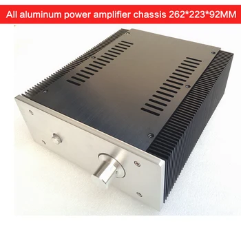 

All-aluminum Power Amplifier Chassis DIY WA5 Class A Case Audio Shell Power Box Amplifier Enclosure with Radiator 262*223*92MM