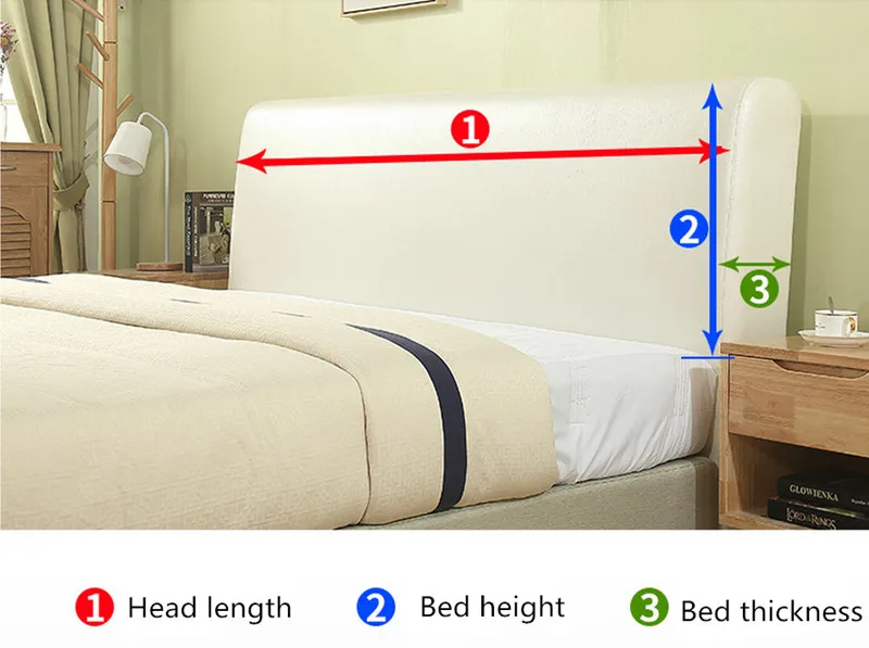 Европейский настраиваемый чехол на спинку кровати ткань спинка кровати крышка съемная и моющаяся замша стеганая мягкая крышка защитный чехол
