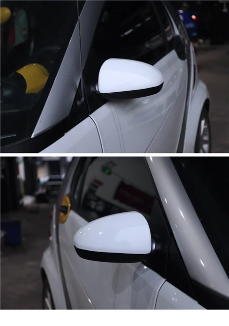 Auto Rückspiegel Shell Zubehör Innen Tür Schüssel Dekoration Rahmen Für Smart  451 Fortwo Fenster Lift-Taste Panel Styling - AliExpress