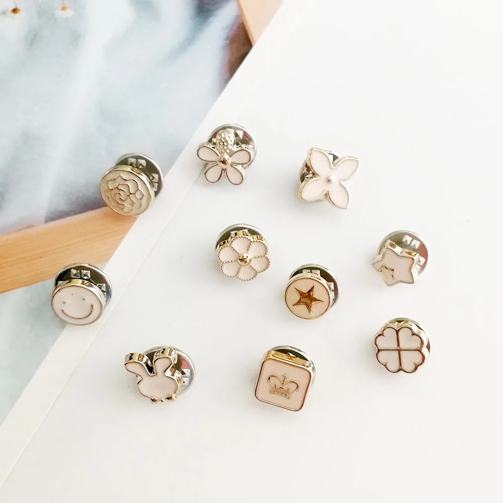 9 - 10 Pcs 3 шт/4 шт Женская мода брошь набор жемчужная брошь на булавке значок на свитер пальто Декоративные ювелирные изделия булавка броши для женщин - Окраска металла: 9 - 10 Pcs