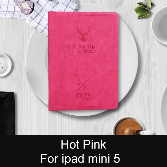 For ipad mini 5 Essidi для ipad mini 5 4 3 2 1 чехол из искусственной кожи Складная подставка чехол для планшета для ipad mini 1 2 3 4 5 защитный чехол - Цвет: For ipad mini 5