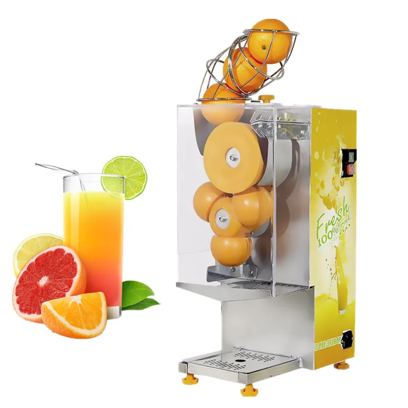 Automatic orange juicer squeezer electric citrus juicer stainless steel 220v/110v