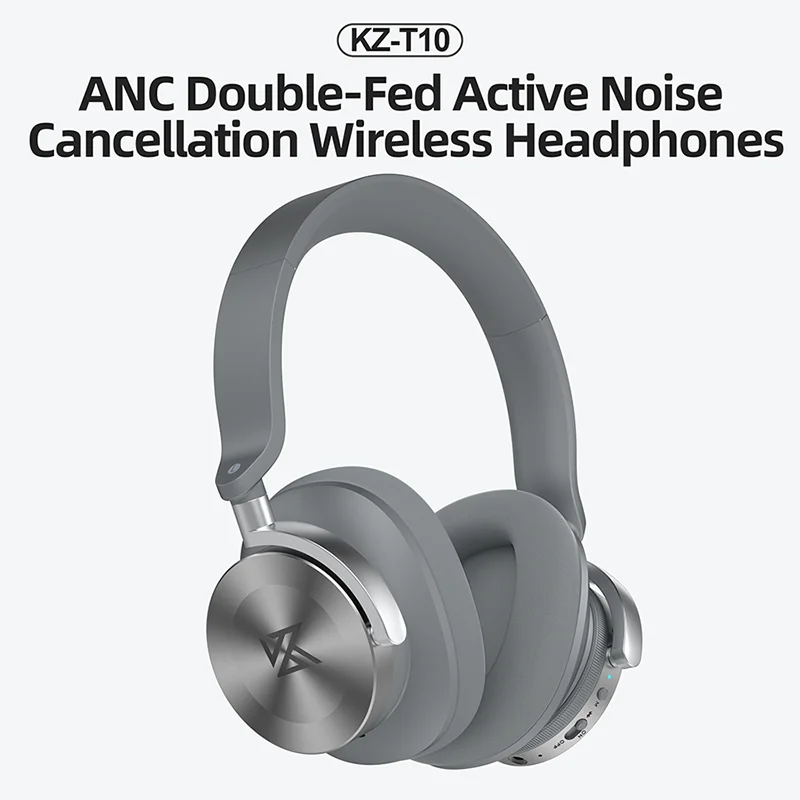 Новинка KZ T10 Bluetooth 5 0 наушники активное шумоподавление Беспроводная