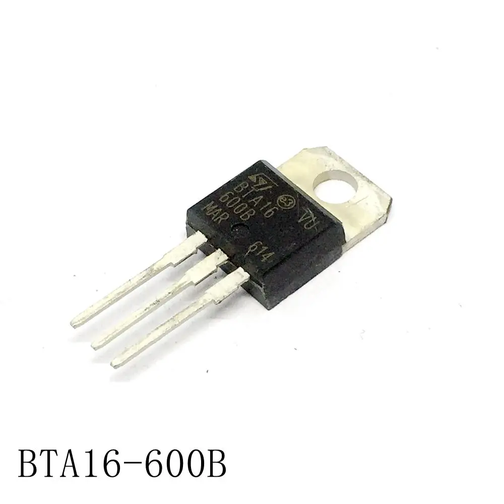 TRIAC BTA16-600B TO-220 16A/600V 10 шт./лот в
