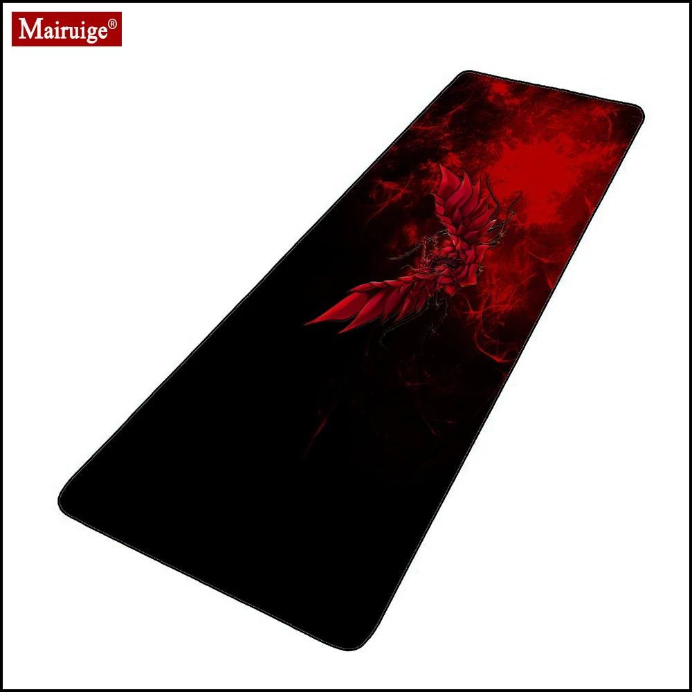 

Black and Red Mouse Pad XXL Gaming MousePad 90x40cm/80x30cm Gamer Desk Mat Computer PC Large Keyboard Pad for Laptop Table Pads