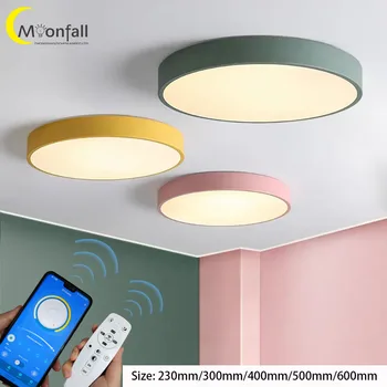 

Moonfall-LED ceiling lighting Circle and Square lamp Modern&Simple design lights for Bedroom,Kitchen,Foyer,Living room,Study