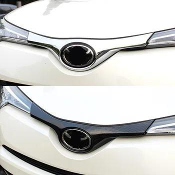 

Front Racing Grille Trim For Toyota CHR C-HR 2017 2018 2019 2020 Car Accessories Chromium Styling ABS