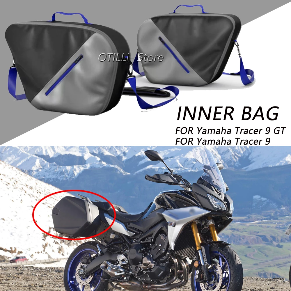 Bolsas equipaje para motocicleta Tracer 900 GT/9, maletas laterales impermeables para Yamaha TRACER / GT|Cuero y alforjas| - AliExpress