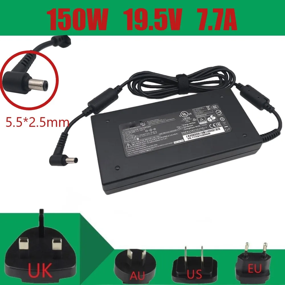 Оригинальный A14-150P1A 19 5 v 7.7A блок питания для CLEVO W650KK1 P671RA MSI GS70 GP73 GS60 GS63 GE62 GS63VR