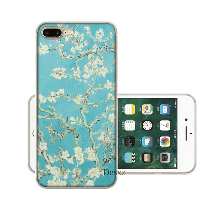 Чехол для мобильного телефона iPhone 11 Pro X XR XS Max 5 5S SE 6 6S 7 8 Plus жесткий чехол Ван Гог