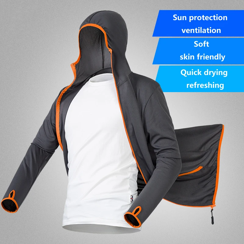 Fishing suit summer sunscreen suit men's sunscreen suit anti mosquito suit  quick drying breathable fishing suit fishing suit - AliExpress
