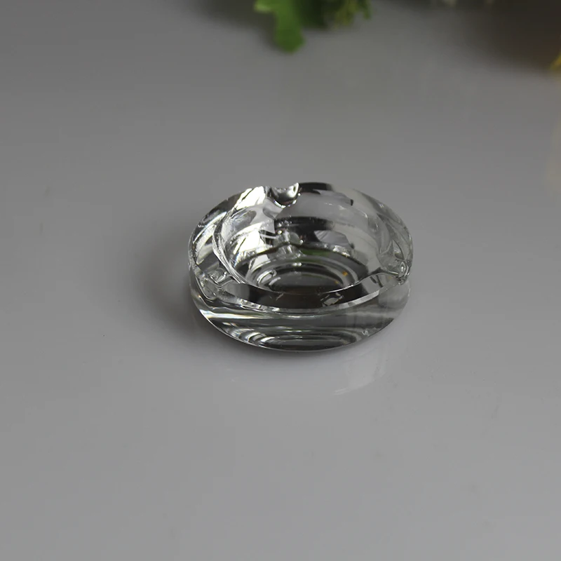 silver 100 мм эксклюзивная Хрустальная пепельница Модная креативная индивидуальность подарок на день рождения гостиная Континентальная пепельница - Цвет: silver