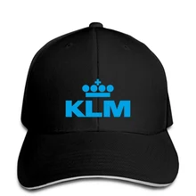 Бейсбол Кепки логотип Klm логотип шляпа с остроконечным Кепки