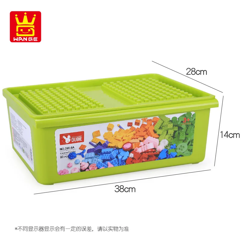 

Li Wei Large Granule 90pcs Penguin DIY Fun Creative Set Children Building Blocks Toy Barrel 096-5a