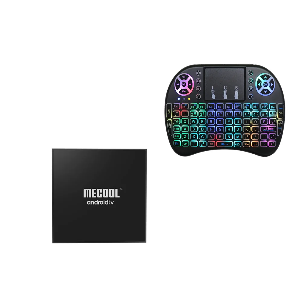 tv box-i8 MECOOL KM9 Android 9,0 2 ГБ+ 16 Гб ТВ приставка голосовой пульт дистанционного управления Amlogic S905X2 Bluetooth 4,1 двойной Wifi медиаплеер телеприставка - Цвет: tv box-i8