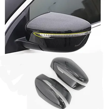 

For Nissan Qashqai J11 2016 2017 2018 2019 Car Side Door Rearview Mirror Cap Cover Trim Strip Exterior Accessorie