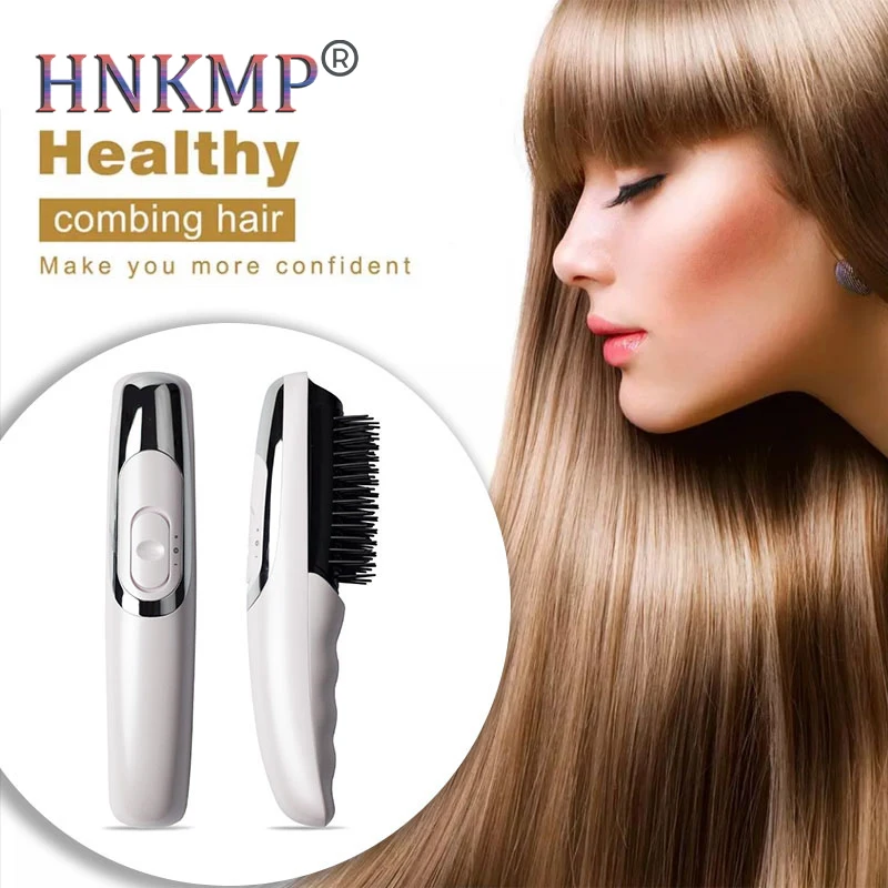 

HNKMP Hair Straightener Straightening Brush Hot Heating Comb Hair Straight Styler Multifunctional Body Massager Hair Care Tool