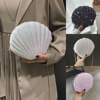 

Women Bags Designer Fashion Women' Bag Wild Shoulder Bag Ladies Chain Bag Student Bag Casual Handbag Luxury Shell bag