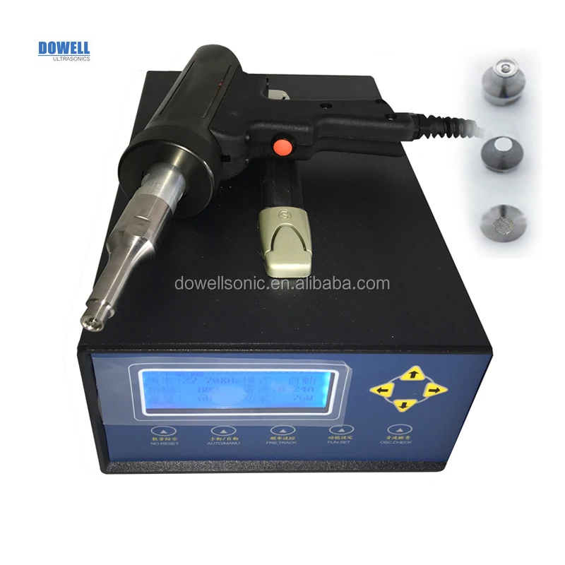 

28k1000w pistol ultrasound ultrasonic spot welder small welding machine riviting