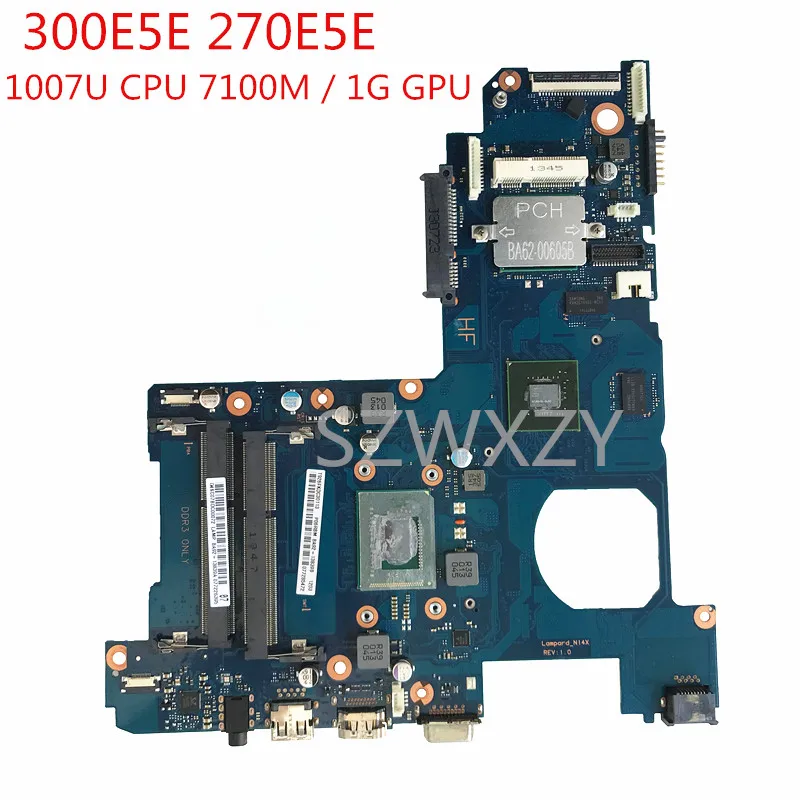 Для samsung 300E5E 270E5E материнская плата 1007U cpu 7100 M/1G GPU BA92-13839A BA92-13839B