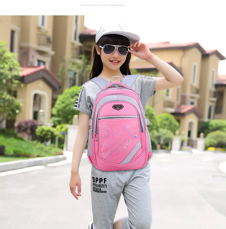 High Quality children school Backpacks For Teenager Girls Boys Schoolbag Kids book Bag Polyester School Bags mochila infantil