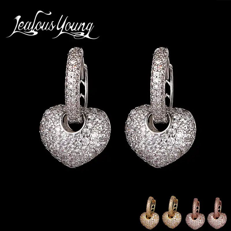 cubic zirconia earrings with gold detailing and silver hoops fashion earring statement earring