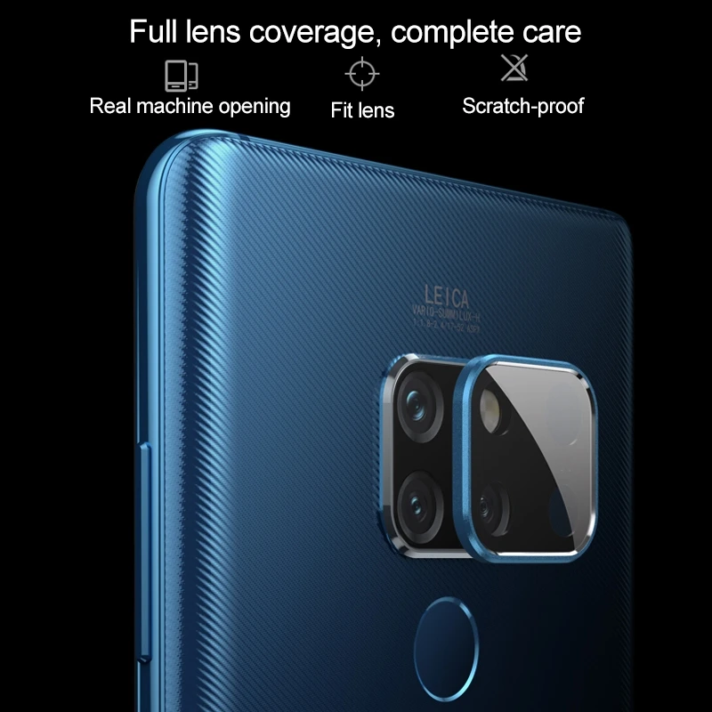 

Titanium Alloy Metal Camera Lens Protector Tempered Glass Film for Huawei Mate 20 Back Camera Film Protector Film