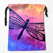 Custom Printing Dragonfly(1) Drawstring Shopping Bags Travel Storage Pouch Swim Hiking Toy Bag Unisex Multi Size18-12-05-96