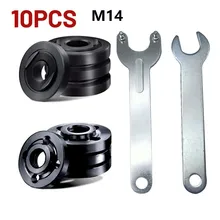 

10pc M14 Flange Nut Spanner Wrench Grinder Attachment For 9523 For Ryobi Angle Grinder Parts D