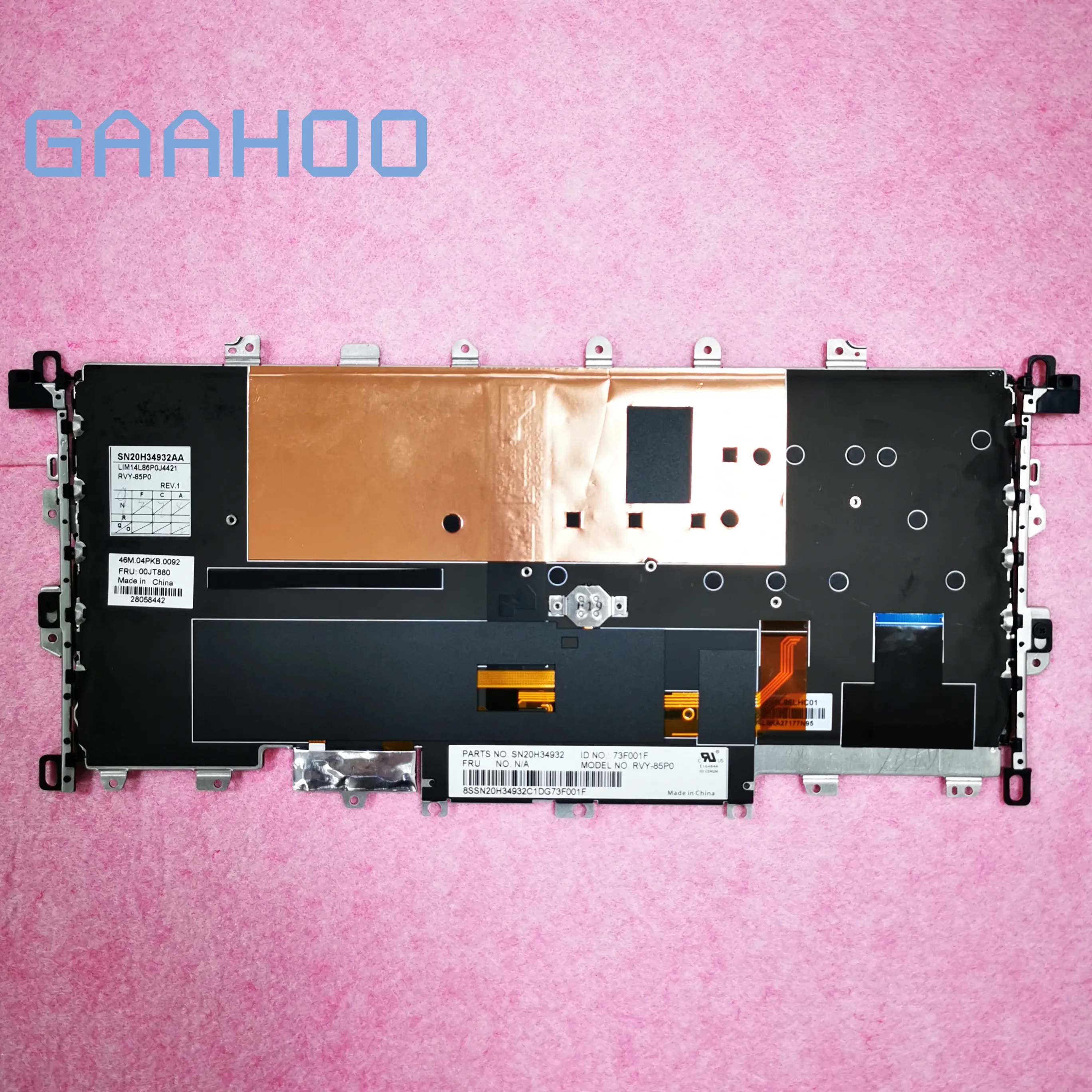 NL Netherland абсолютно новая Оригинальная клавиатура для LENOVO THINKPAD X1 YOGA 1ST gen 2в1 Клавиатура для ноутбука с подсветкой 00JT878