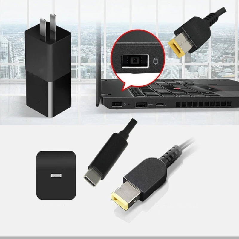 USB Type C PD зарядный кабель шнур DC адаптер питания 11*4 5 мм Мужской Для Lenovo G400 G500 G505 G405