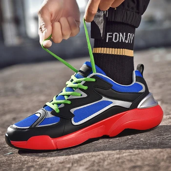 

2020 New Style Men Casual Formal Boat Men's Vulcanize Shoes Male Sneakers Running Zapatos Hombre High Quality Light Outdoor Mesh