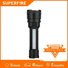 

Supfire D15-S 18W COB+XPE LED Magnetic flashlight Waterproof Camping Lantern USB Rechargeable For Tactical Self-Defense Torch