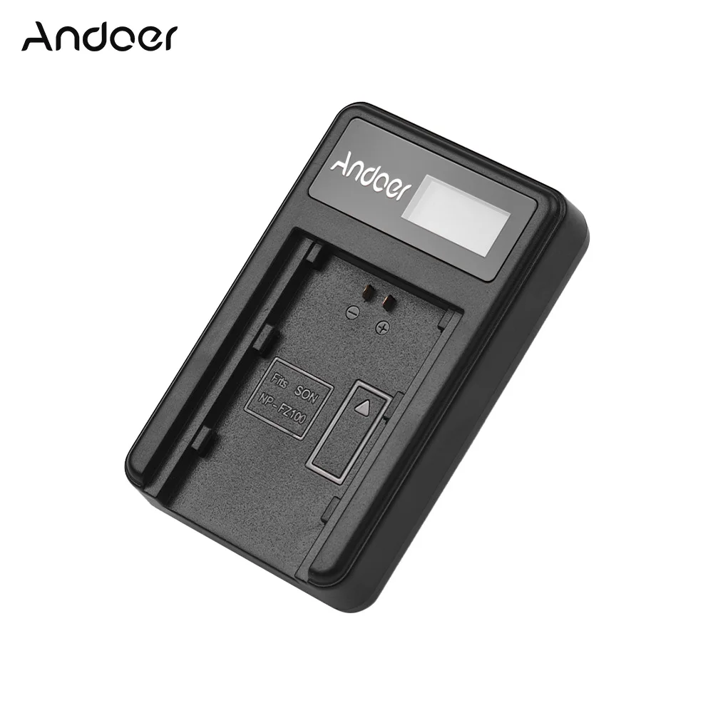Зарядное устройство Andoer USB для Фотоаппарата Sony NP FZ100 Battery A7III A7RIII A7SIII A9|Зарядные