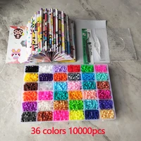 5mm beads 24/48/36box packing Hama beads Education Toys Iron beads handmaking perler Fuse beads diy toy Free shipping 2