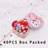 40pcs pink box