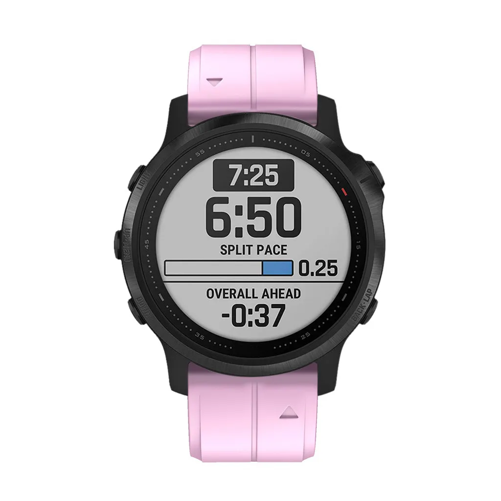 Силиконовый браслет с быстросъемным ремешком для часов Garmin fenix 6 S/6 Spro
