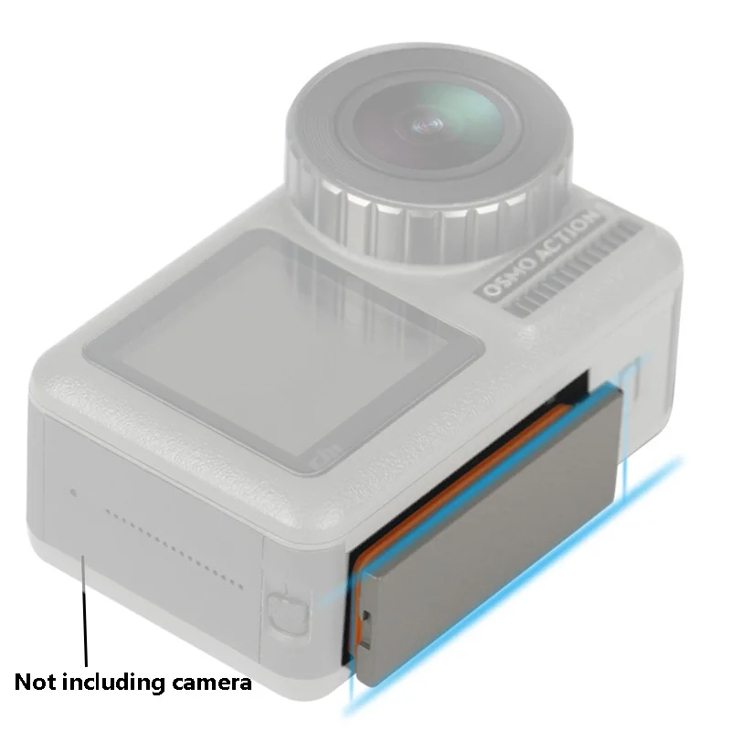 Новинка, 3 отсека, быстрая зарядка, 1300 мАч, зарядное устройство, аксессуары для экшн-камер DJI OSMO