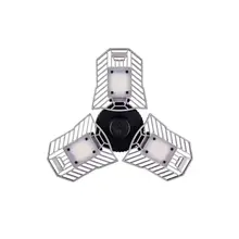 E27 гаражный свет светодиодный водонепроницаемый деформируемый потолочный светильник регулируемый угол 60 Вт 220 В Домашнее освещение Кукуруза лампа подвал погреб