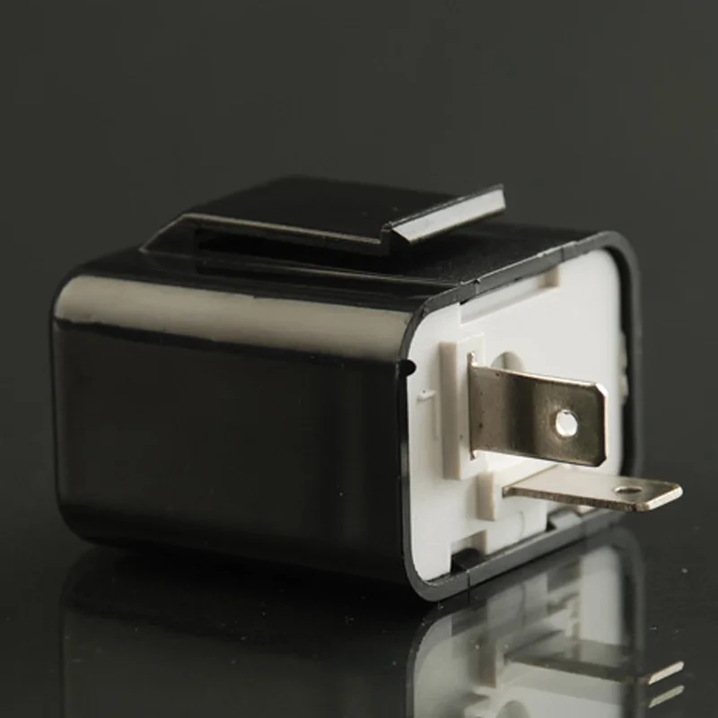 

Motorcycle DC 12V 2PIN LED Turn Signal Flasher Blinker Speed Adjustable Relay AP