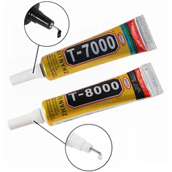Colle adhésive multi usage, 1 pièce, 15/50/100ML, T 7000/T 8000, résine époxy, réparation de téléphone écran tactile LCD, artisanat de bijoux, DIY bricolage 