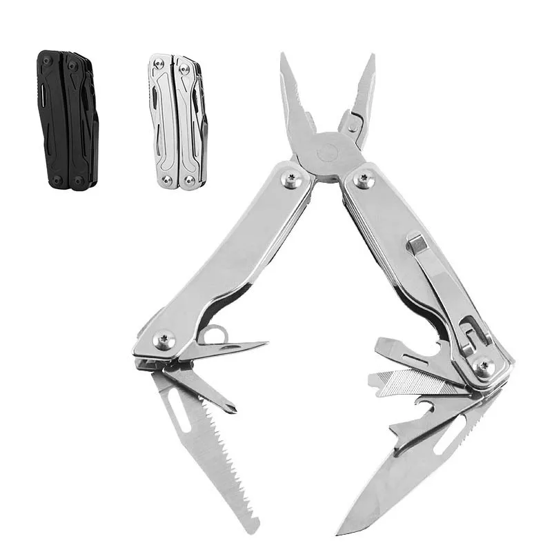 

Multifunctional pliers outdoor folding pliers household combination EDC tools camping combat knife pliers